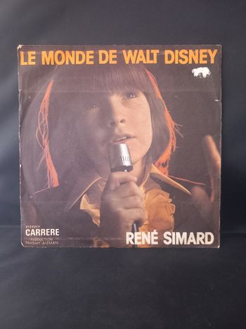 45T de René Simard, Le monde de Wald Disney