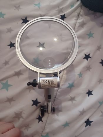 Une loupe amovible