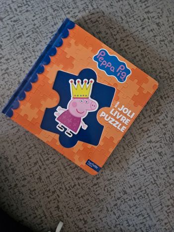 Livre puzzle peppa pig