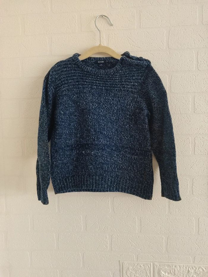 Pull bleu 5 ans Kiabi