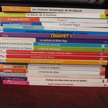 Lot livres Macdonald