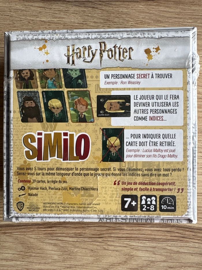 Jeu Similo Harry Potter - photo numéro 2