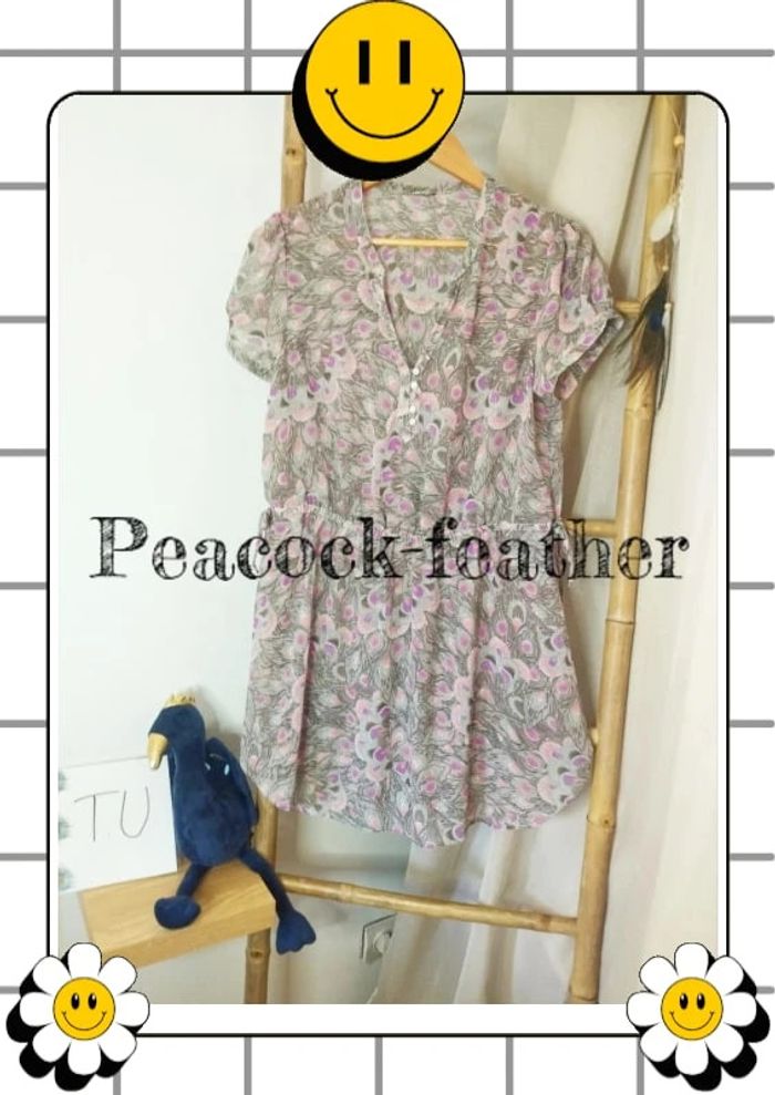 Robe tunique voilage TU