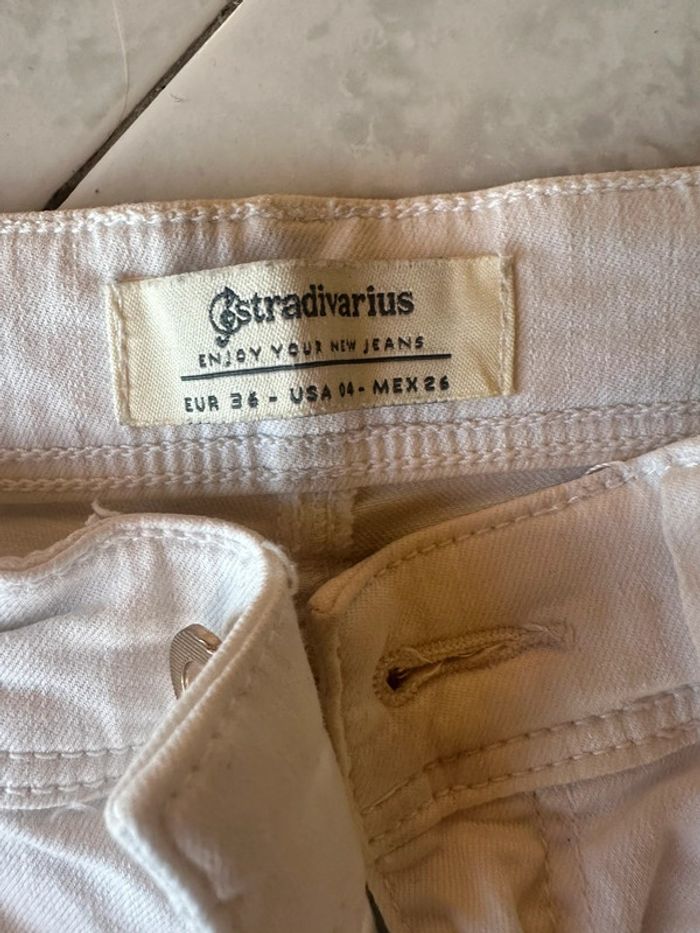 Jean blanc stradivarius - photo numéro 6