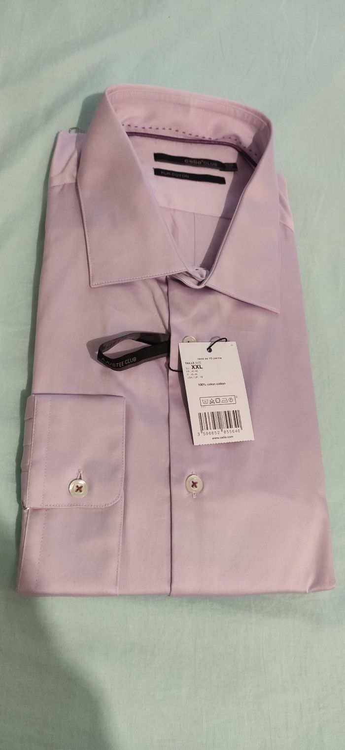 Chemise homme taille XXL (45-46) neuve