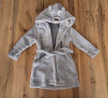 Robe de chambre in extenso grise 