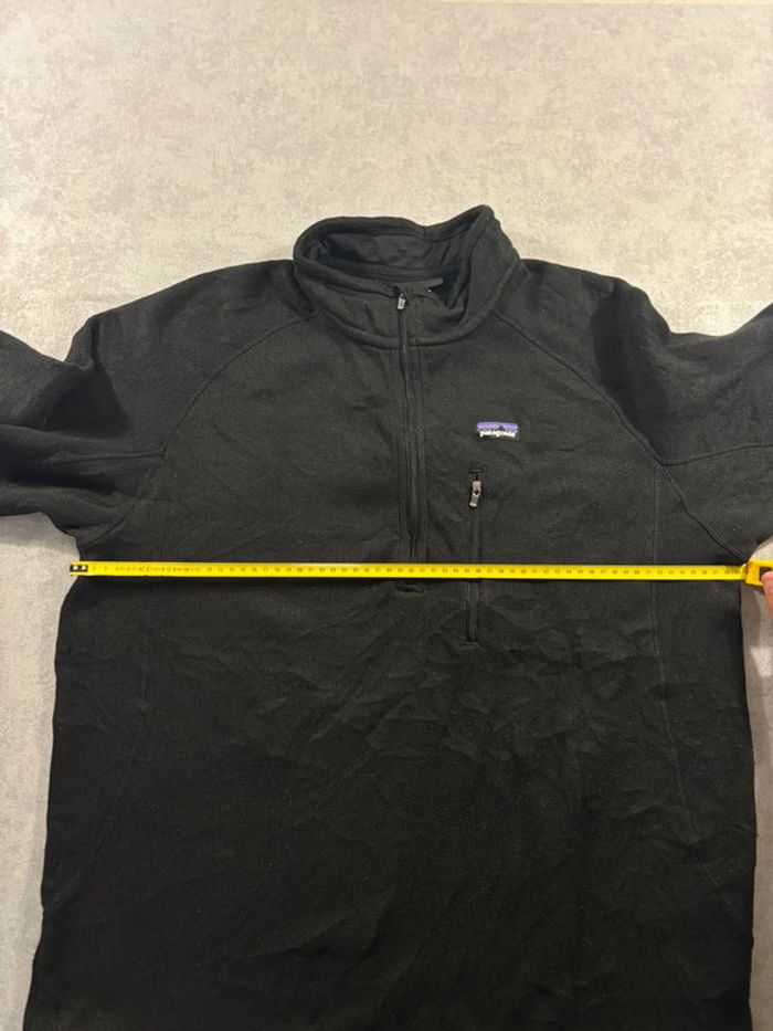 Polaire Quart Zip / Quarter Zip Technique Patagonia Noir Taille XL - photo numéro 11