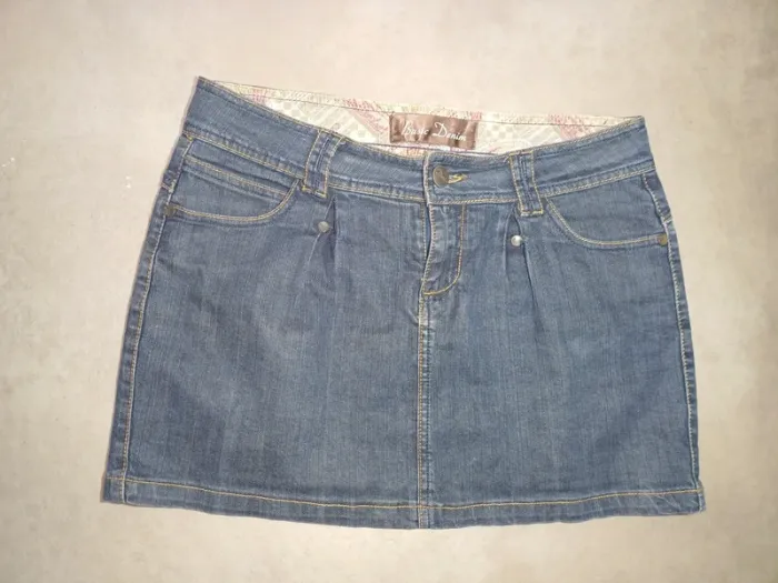 Mini-jupes Basic Denim