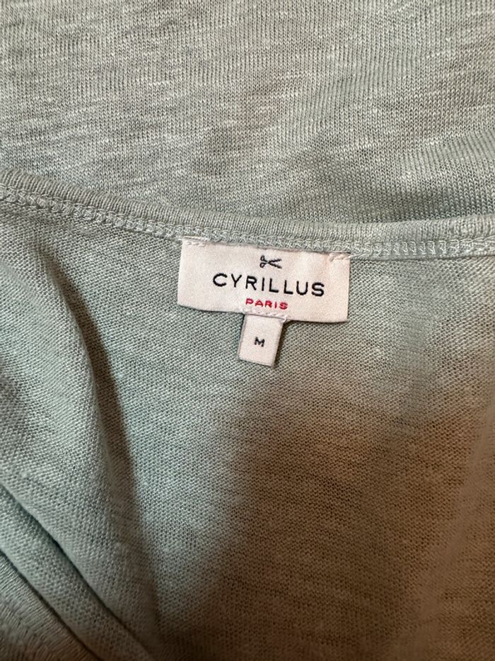 Blouse à manches courtes en lin Cyrillus Taille 38 - photo numéro 3
