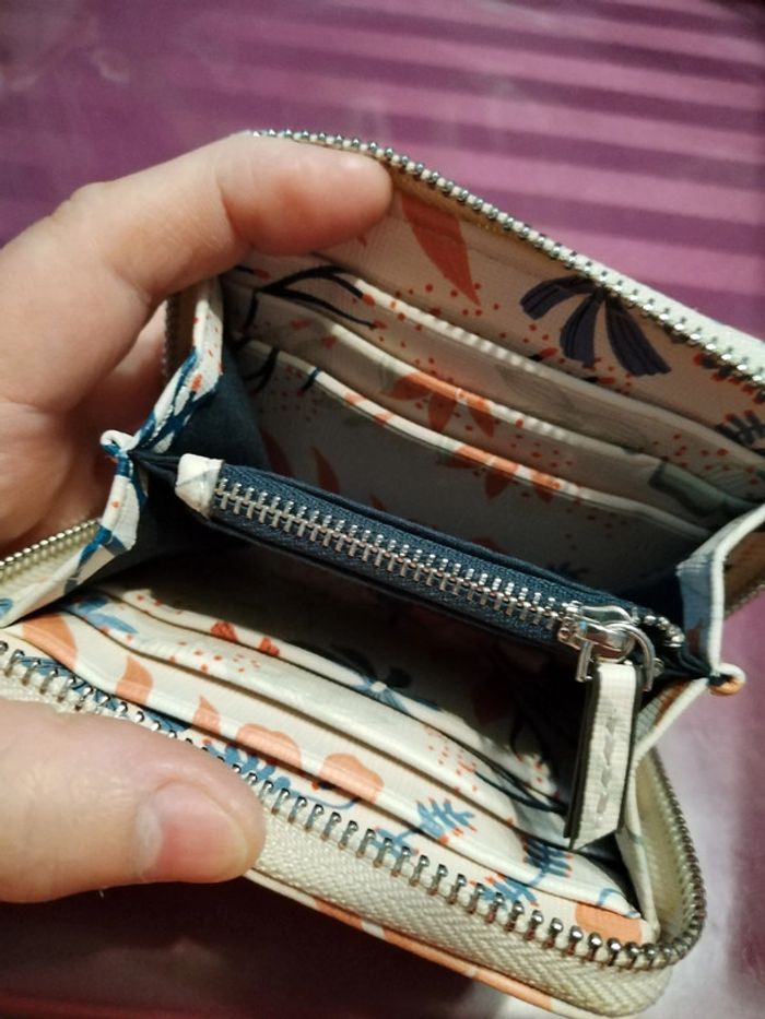 Petit Porte monnaie a fleur - photo numéro 5