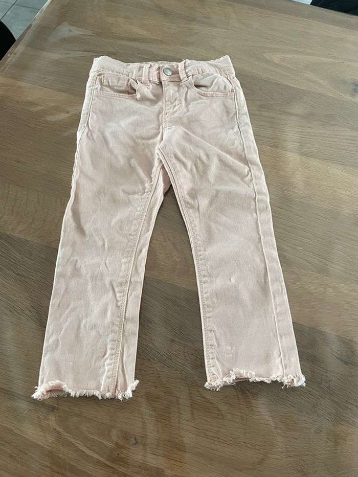 Pantacourt fille 6 ans rose poudre - photo numéro 3