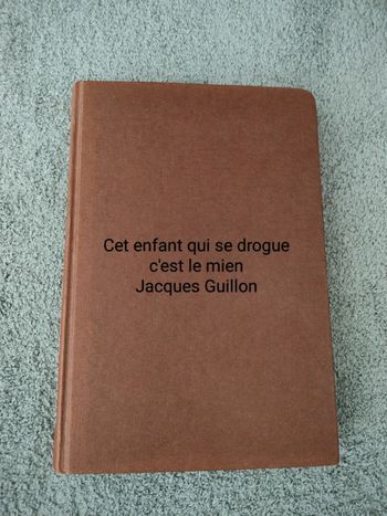 L5 Cet enfant qui se drogue c'est le mien