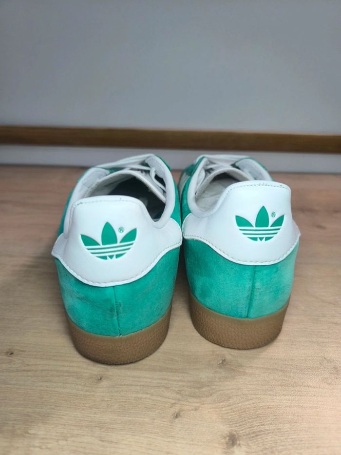 Baskets adidas gazelle court green gum verte et marron pointure 43 très bon état - photo numéro 8