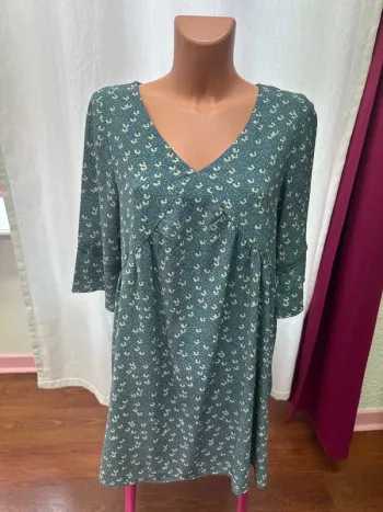 Robe bleue à motif Lady Blush taille 40