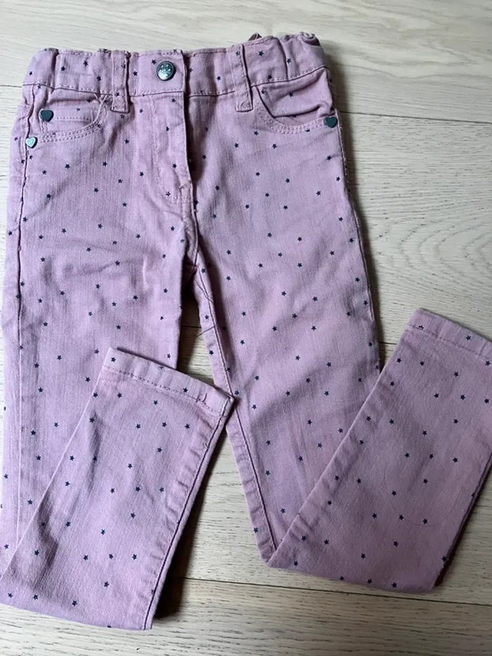 Pantalon jeans slim 5 ans fille DPAM