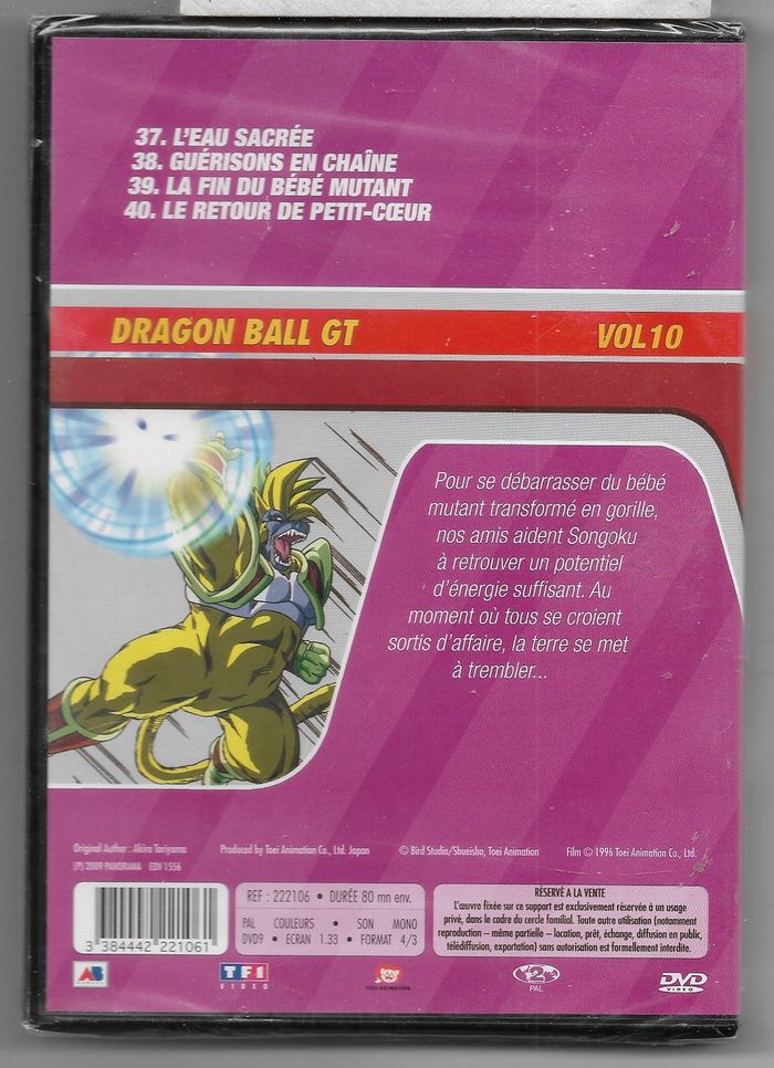 DRAGON BALL GT - Volume 10 / DVD Neuf sous blister - VF - photo numéro 2