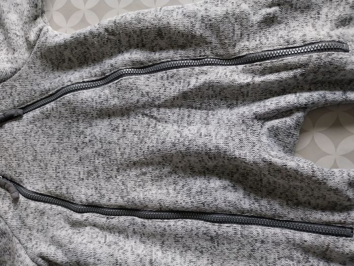 Combinaison Pilote Grise Doublée Polaire H&M - 2/4 mois (62 cm) - État Impeccable - photo numéro 8