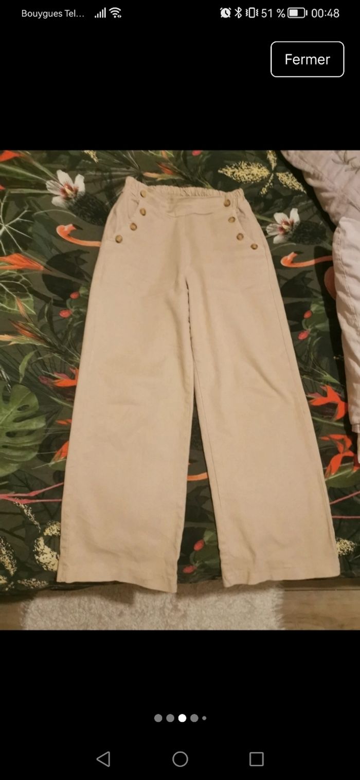 Pentalon beige - photo numéro 5