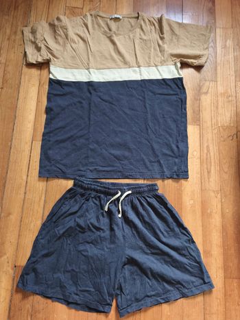 Pyjama short homme taille S