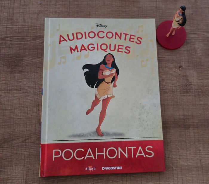 Pocahontas 1 collection audiocontes Magiques disney altaya