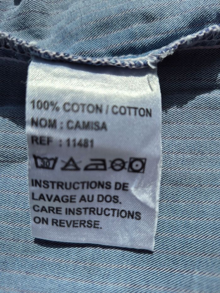 Chemise en jean Sud Express - photo numéro 5
