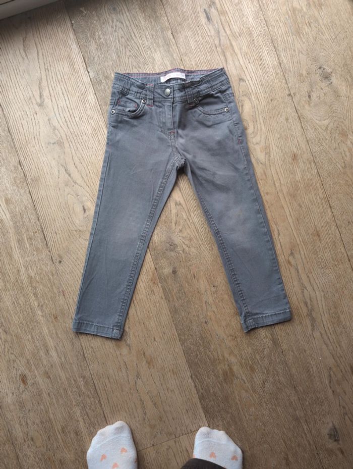 Jean gris 3 ans gemo