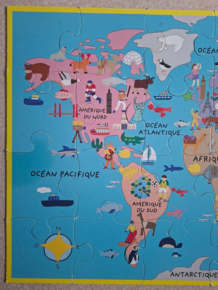 Puzzle enfant du monde - photo numéro 2