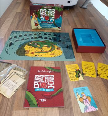 Jeu Escape Game - L'Antre du Dragon
