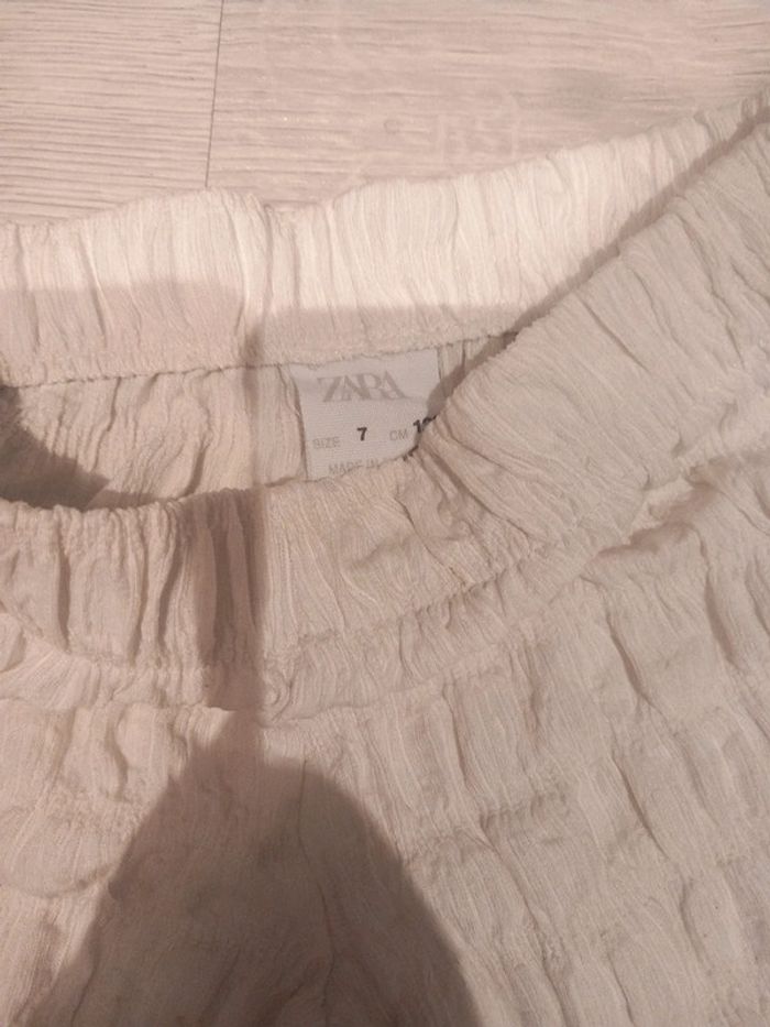 Pantalon large fluide zara 7 ans - photo numéro 4
