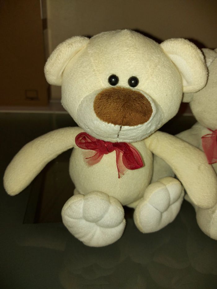 Couplé d'ours en peluche - photo numéro 3