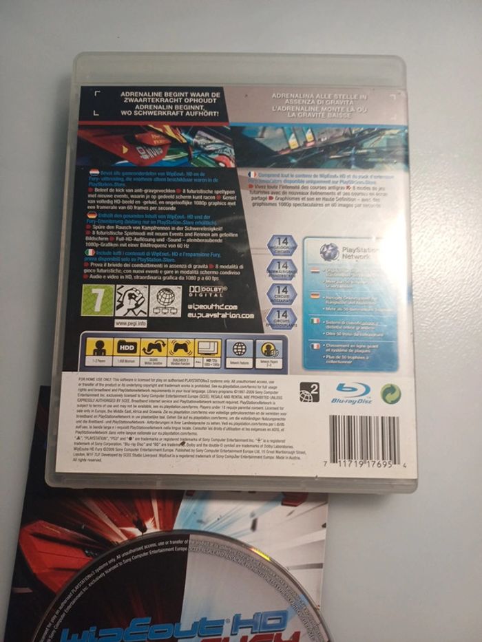 WipeOut HD Fury Playstation 3 (PS3) (2) - photo numéro 3