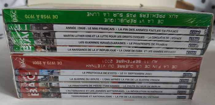 Lot de 2 coffrets DVD de la collection "Planète BAC" neufs - photo numéro 2