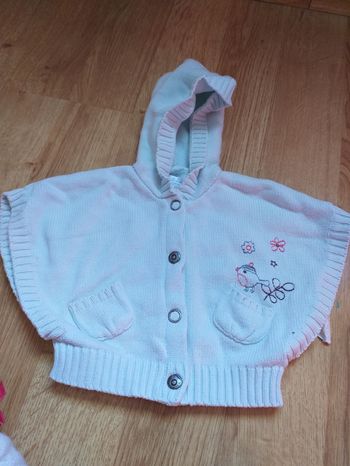 Poncho taille 3 mois kitchoun