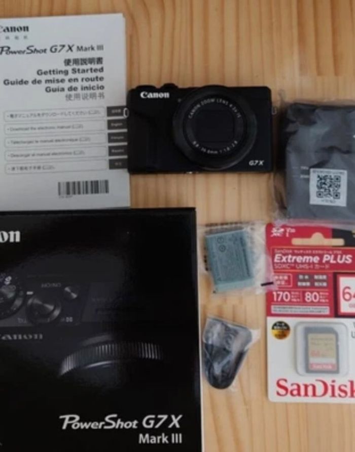 Canon PowerShot G7 X Mark III 20,1 MP Point & Shoot Appareil Photo Premium Vlogg - photo numéro 3