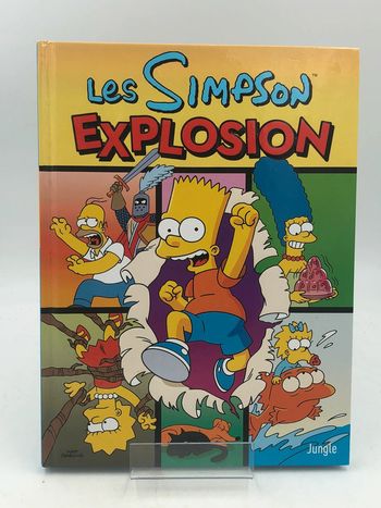 Bande dessinée les Simpson Explosion