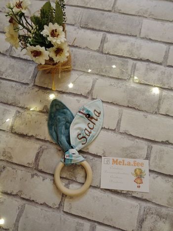 Anneau lapin personnalisé