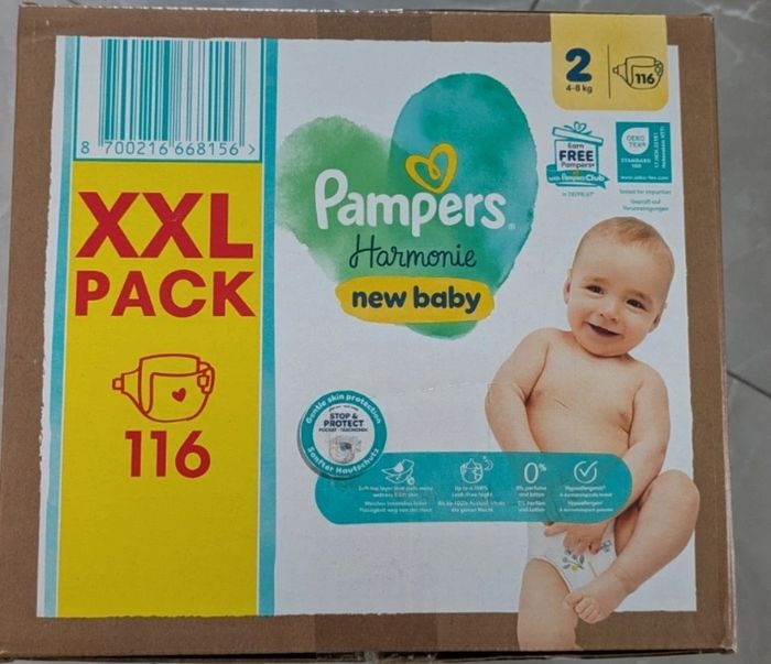 Pampers harmonie taille 2