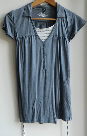 T shirt manches courtes T 2 "Terre de Marins"