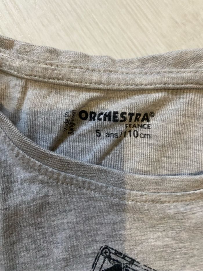 Teeshirt manche longue orchestra - photo numéro 2