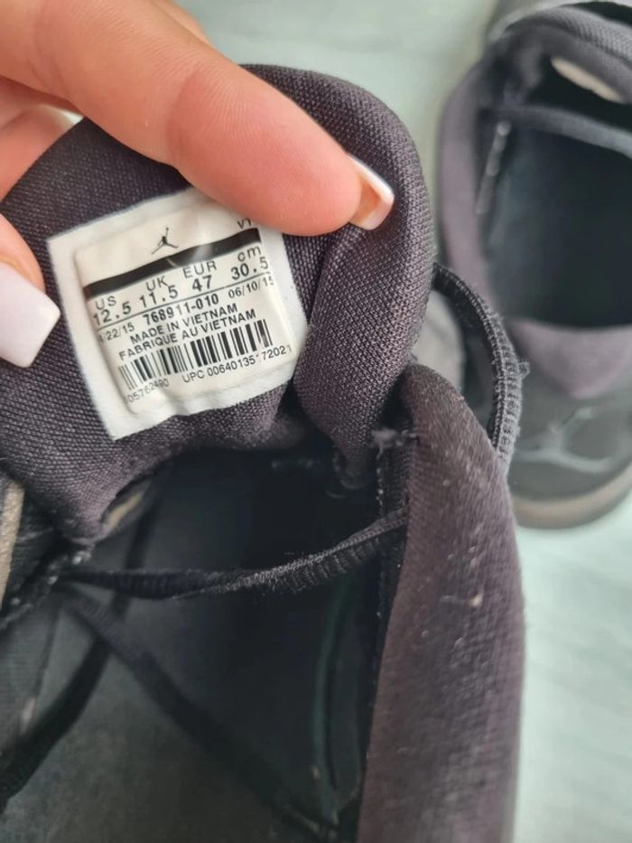 Nike jordan noires a scratch - pointure 47 - photo numéro 7