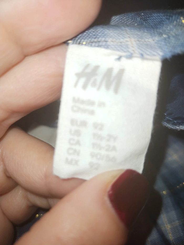 Jolie robe h&m 18/24 mois - photo numéro 3