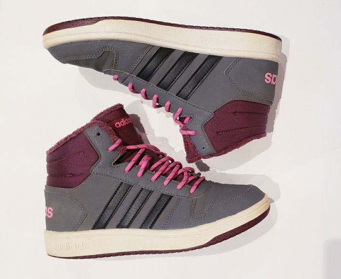 Adidas Hoops Mid Chaussures Isolées pour Femmes Taille 38 - photo numéro 6