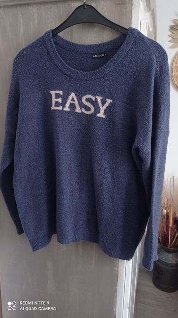 Pull bleu In Extenso taille Xl ,bon état