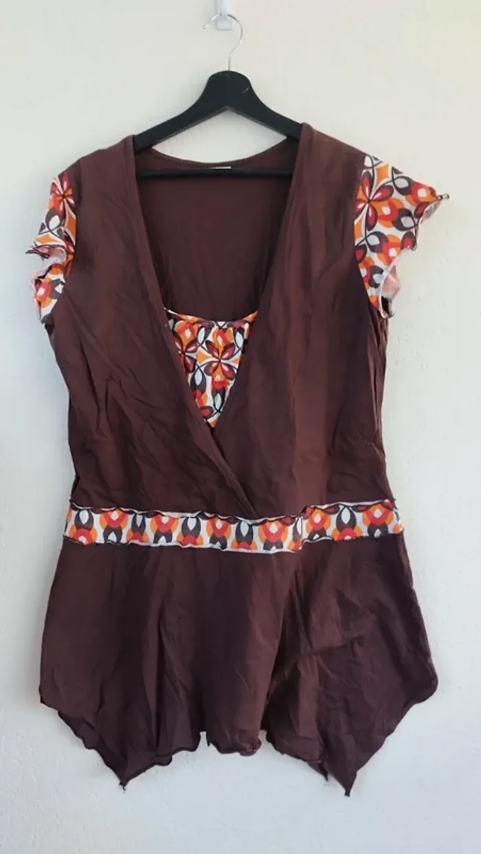 Tunique marron - Blancheporte - taille 46/48