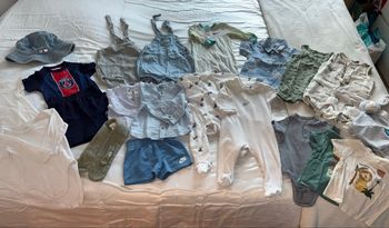 Lot vêtements été garçon 9 mois 