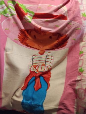 Plaid charlotte aux fraises 