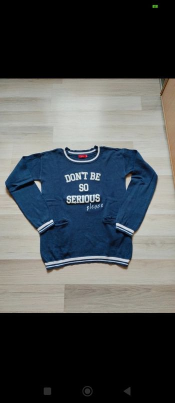 Pull léger 2 poches avant