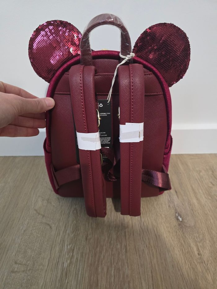 Loungefly minnie bordeaux - photo numéro 2