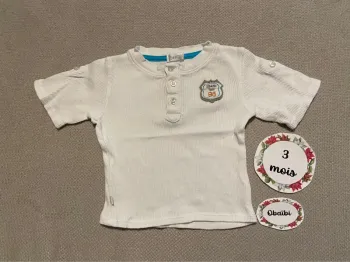 T-shirt 3 mois marque Obaibi
