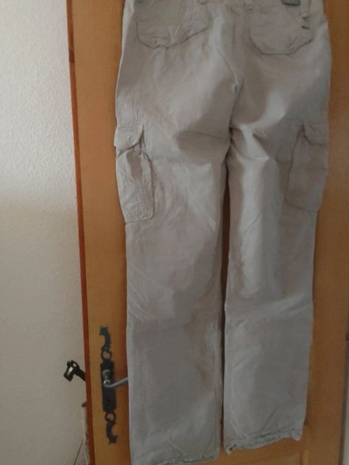 Pantalon large gris à carreaux Scotch Vintage taille 44